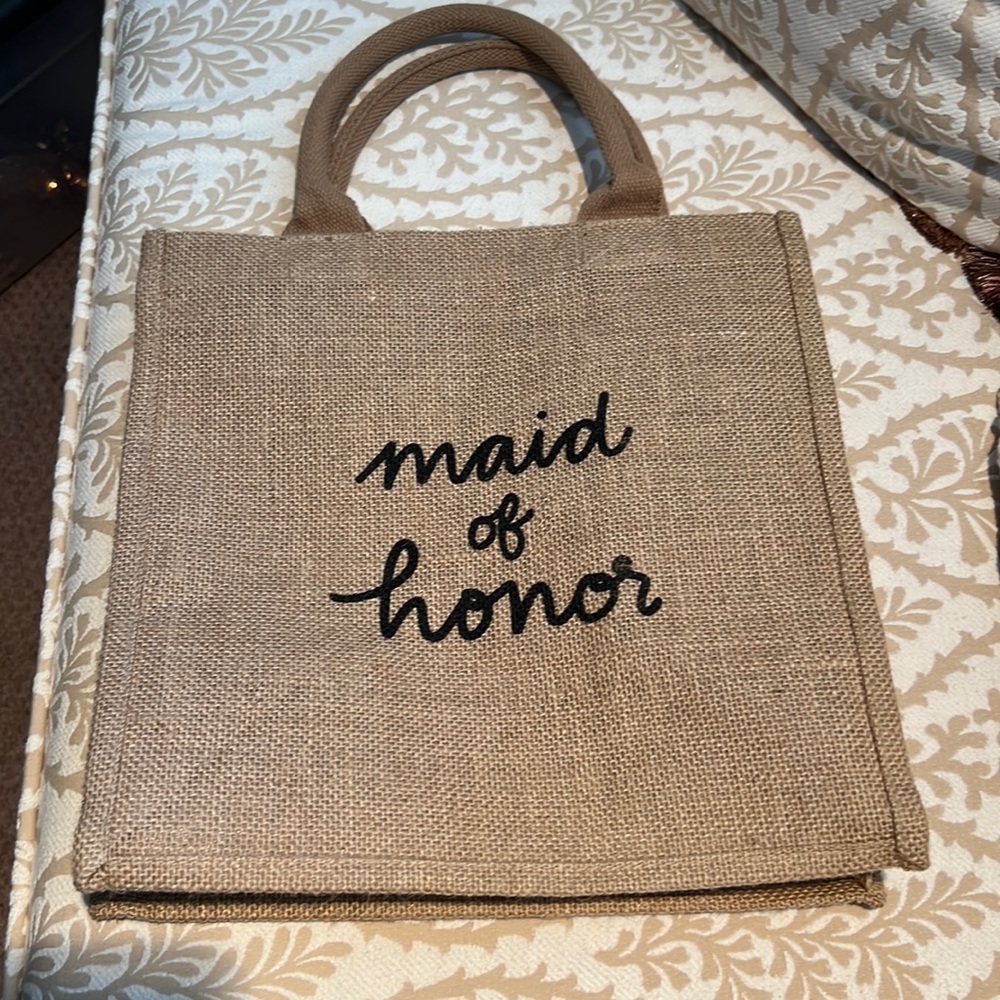 Maid of Honor bag - new